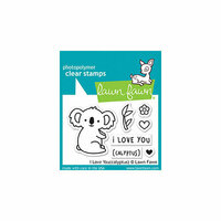 Lawn Fawn - Clear Photopolymer Stamps - I Love Youcalyptus