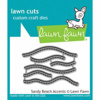 Lawn Fawn - Lawn Cuts - Dies - Sandy Beach Accents