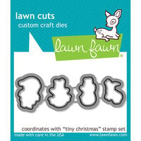 Lawn Fawn - Lawn Cuts - Dies - Tiny Christmas