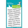 Lawn Fawn - Christmas - Clear Photopolymer Stamps - Winter Wavy Sayings