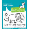 Lawn Fawn - Clear Photopolymer Stamps - I Like Naps