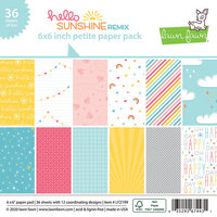 Lawn Fawn - Hello Sunshine Remix Collection - 6 x 6 Petite Paper Pack