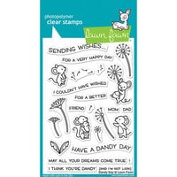 Lawn Fawn - Clear Photopolymer Stamps - Dandy Day