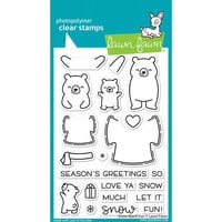 Lawn Fawn - Clear Photopolymer Stamps - Snow Much Fun