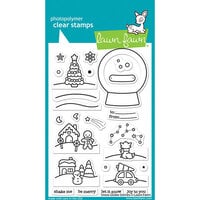 Lawn Fawn - Clear Photopolymer Stamps - Snow Globe Scenes