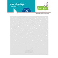 Lawn Fawn - Stencil - Snowy Sky