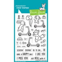 Lawn Fawn - Clear Photopolymer Stamps - Scootin' By