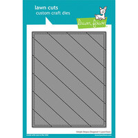 Lawn Fawn - Lawn Cuts - Dies - Simple Stripes - Diagonal