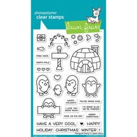 Lawn Fawn - Clear Photopolymer Stamps - Penguin Party