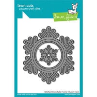 Lawn Fawn - Lawn Cuts - Dies - Stitched Snowflake Frame