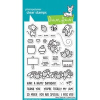 Lawn Fawn - Clear Photopolymer Stamps - Berry Special