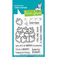 Lawn Fawn - Clear Photopolymer Stamps - How You Bean Strawberries Add-On