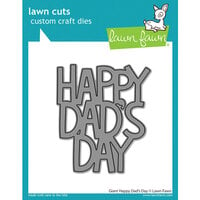 Lawn Fawn - Lawn Cuts - Dies - Giant Happy Dad's Day