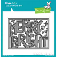 Lawn Fawn - Christmas - Lawn Cuts - Dies - Giant Merry and Bright