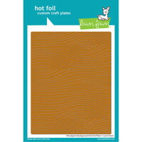 Lawn Fawn - Hot Foil Plates - Woodgrain Background
