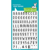 Lawn Fawn - Clear Photopolymer Stamps - Henry Jr.'s ABCs