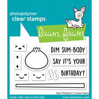 Lawn Fawn - Clear Photopolymer Stamps - Year Thirteen