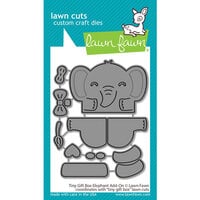 Lawn Fawn - Lawn Cuts - Dies - Tiny Gift Box Elephant Add-On