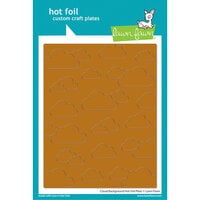 Lawn Fawn - Hot Foil Plates - Cloud Background