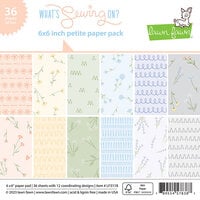 Lawn Fawn - What's Sewing On Collection - 6 x 6 Petite Paper Pack
