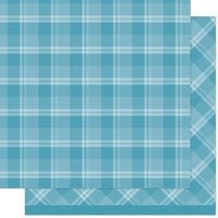 Lawn Fawn - Favorite Flannel Collection - Christmas - 12 x 12 Double Sided Paper - English Breakfast