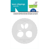 Lawn Fawn - Little Snow Globe Collection - Reveal Wheel Templates - Bear