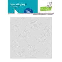 Lawn Fawn - Stencils - Poinsettia Background