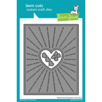 Lawn Fawn - Lawn Cuts - Dies - Radiant Heart Backdrop