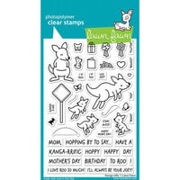 Lawn Fawn - Clear Photopolymer Stamps - Kanga-Rrific