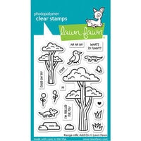 Lawn Fawn - Clear Photopolymer Stamps - Kanga-Rrific - Add-On