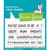 Lawn Fawn - Clear Photopolymer Stamps - Kanga-Rrific Baby Sentiment - Add-On