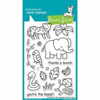 Lawn Fawn - Clear Photopolymer Stamps - Critters in the Jungle