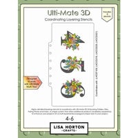 Lisa Horton Crafts - Ulti-Mate 3D Layering Stencils - 4-6
