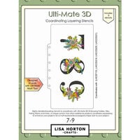 Lisa Horton Crafts - Ulti-Mate 3D Layering Stencils - 7-9