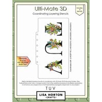 Lisa Horton Crafts - Ulti-Mate 3D Layering Stencils - TUV