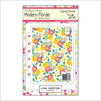 Lisa Horton Crafts - Modern Florals Collection - Layering Stencils - Button Blooms