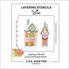Lisa Horton Crafts - Layering Stencils - Cosy Christmas Home