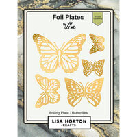 Lisa Horton Crafts - Hot Foil Plate - Butterflies