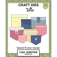 Lisa Horton Crafts - Dies - Nested Pocket Builder
