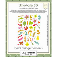 Lisa Horton Crafts - Ulti-Mate 3D Dies - Floral and Foliage Element
