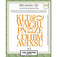 Lisa Horton Crafts - Ulti-Mate 3D Dies - Alpha