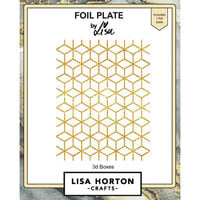 Lisa Horton Crafts - Hot Foil Plate - 3D Boxes