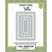 Lisa Horton Crafts - Dies - Nested Bubble Rectangles