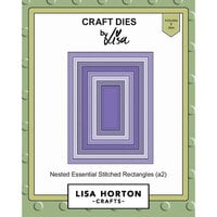 Lisa Horton Crafts - Dies - Nested Essential Rectangles