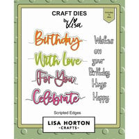 Lisa Horton Crafts - Dies - Scripted Edges