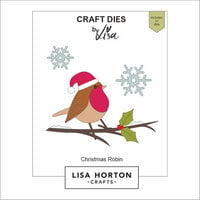 Lisa Horton Crafts - Dies - Christmas Robin