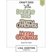 Lisa Horton Crafts - Christmas - Dies - Deck the Halls