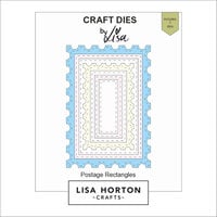 Lisa Horton Crafts - Christmas - Dies - Postage Rectangles