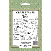 Lisa Horton Crafts - Clear Photopolymer Stamps - I've Got Cattitude