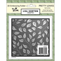 Lisa Horton Crafts - 3D Embossing Folder - Pretty Leaves